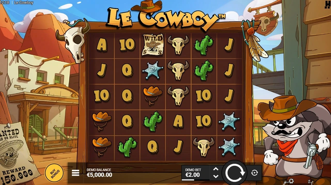 Le Cowboy demo.